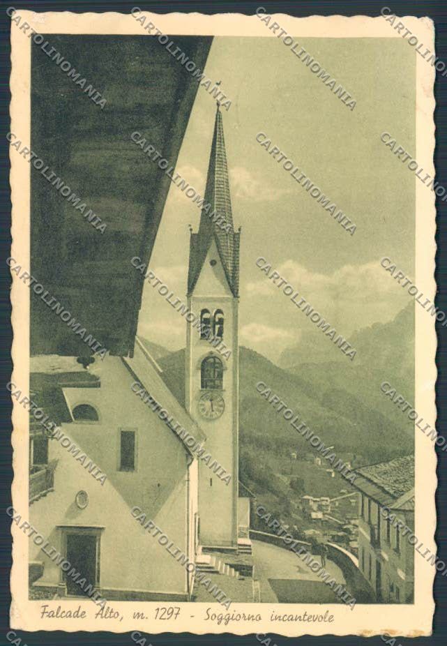Belluno Falcade FG cartolina BB9383 – fronte