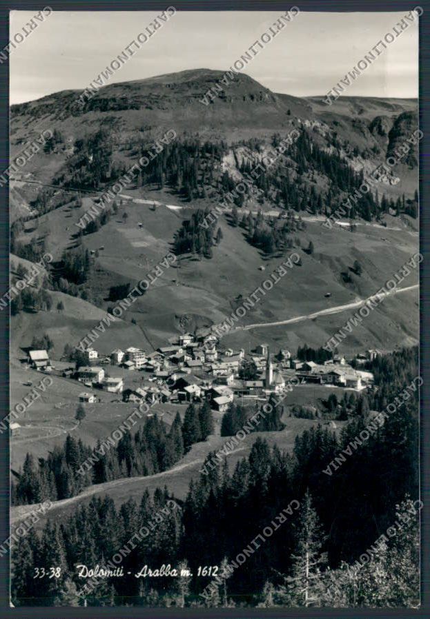 Belluno Arabba foto FG cartolina BB9399 – fronte