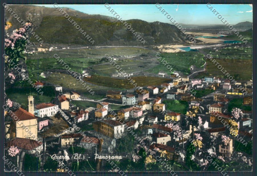 Belluno Quero Panorama STRAPPINO foto FG cartolina BB9447 – fronte