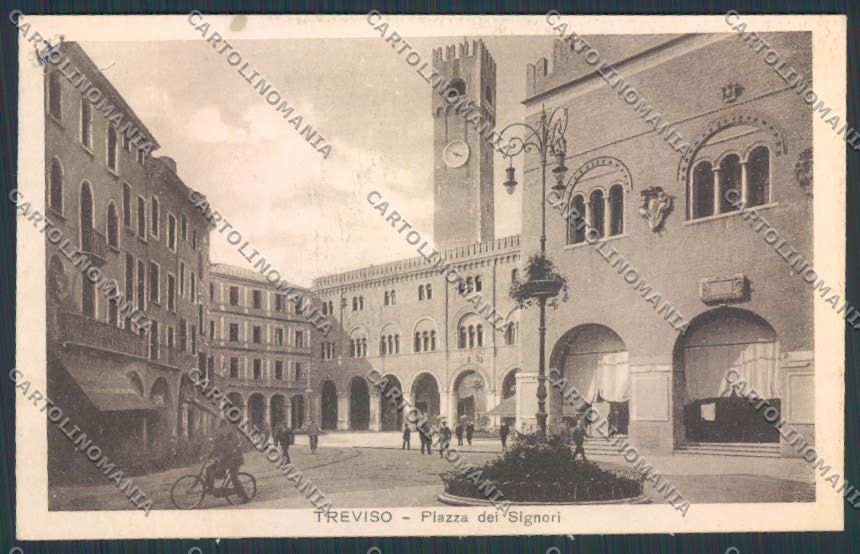 Treviso Città Piazza dei Signori cartolina BB9460 – fronte