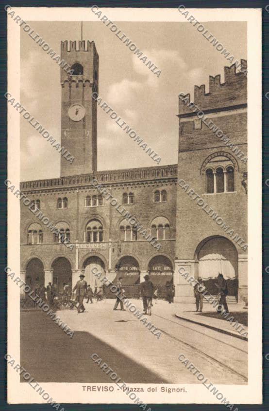 Treviso Città Piazza dei Signori cartolina BB9461 – fronte
