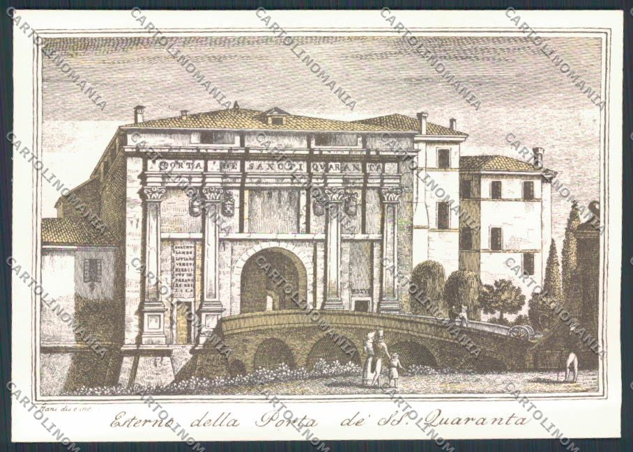 Treviso Città Porta Santi Quaranta FG cartolina BB9479 – fronte
