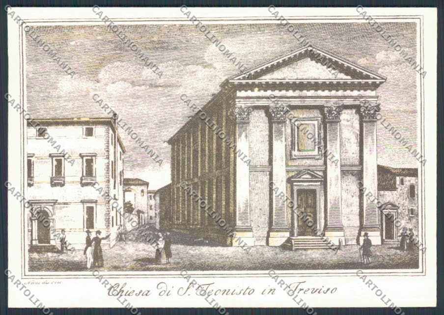 Treviso Città Chiesa San Teonisto FG cartolina BB9480 – fronte