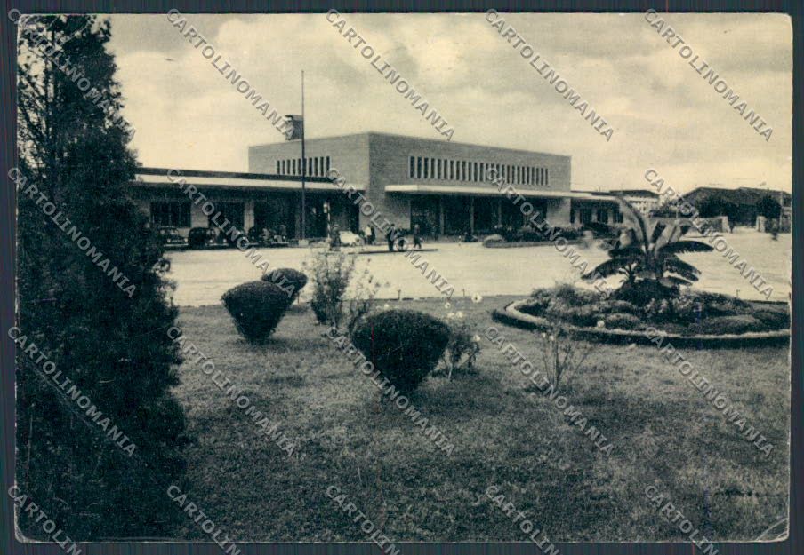 Treviso Città Stazione Centrale PIEGHE FG cartolina BB9487 – fronte