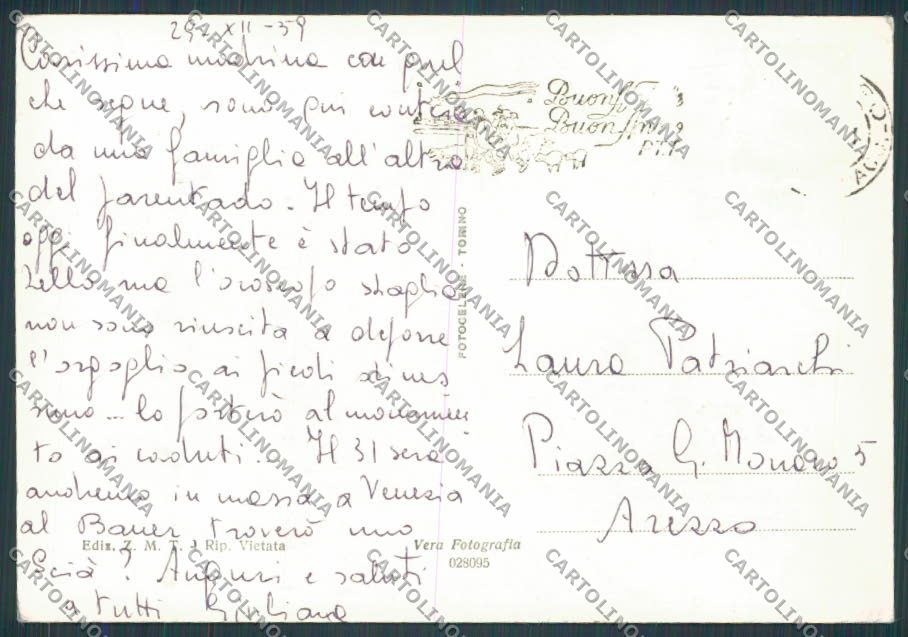 Treviso Città Riviera Santa Margherita foto FG cartolina BB9496 – retro