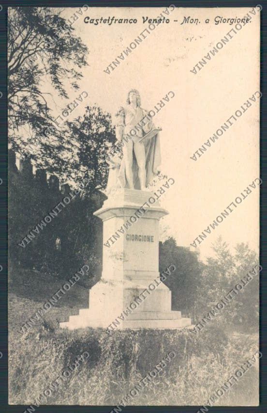 Treviso Castelfranco Veneto Monumento a Giorgione cartolina BB9522 – fronte