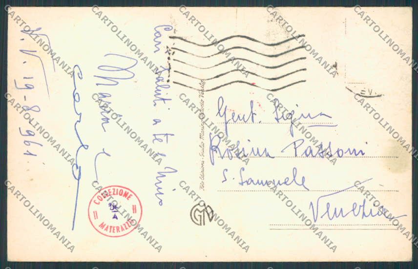 Treviso Vittorio Veneto Panorama cartolina BB9559 – retro