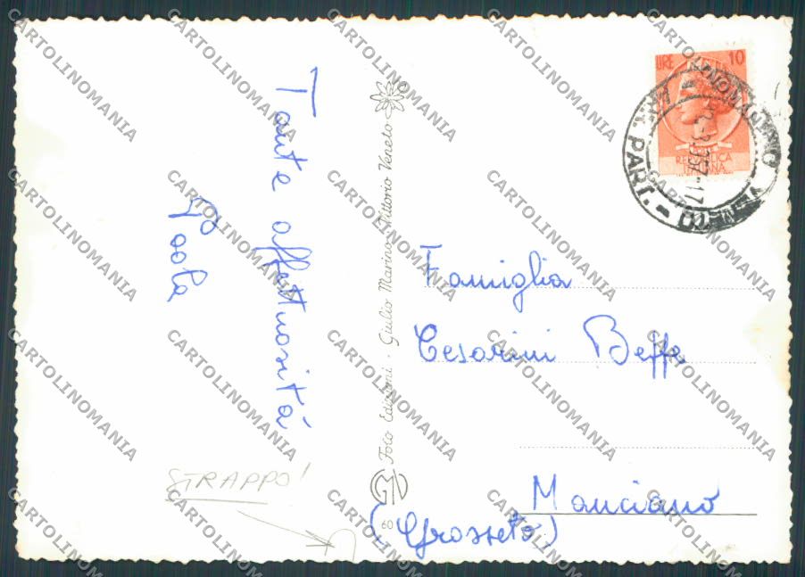 Treviso Vittorio Veneto Panorama STRAPPINO foto FG cartolina BB9573 – retro