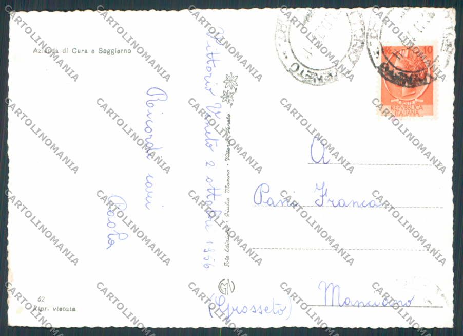 Treviso Vittorio Veneto Castello San Martino foto FG cartolina BB9574 – retro