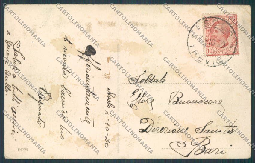 Treviso Asolo Panorama cartolina BB9606 – retro