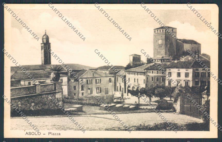 Treviso Asolo Piazza cartolina BB9607 – fronte