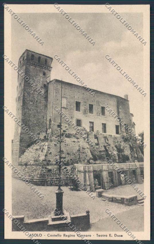 Treviso Asolo Catello Regina Cornaro cartolina BB9609 – fronte