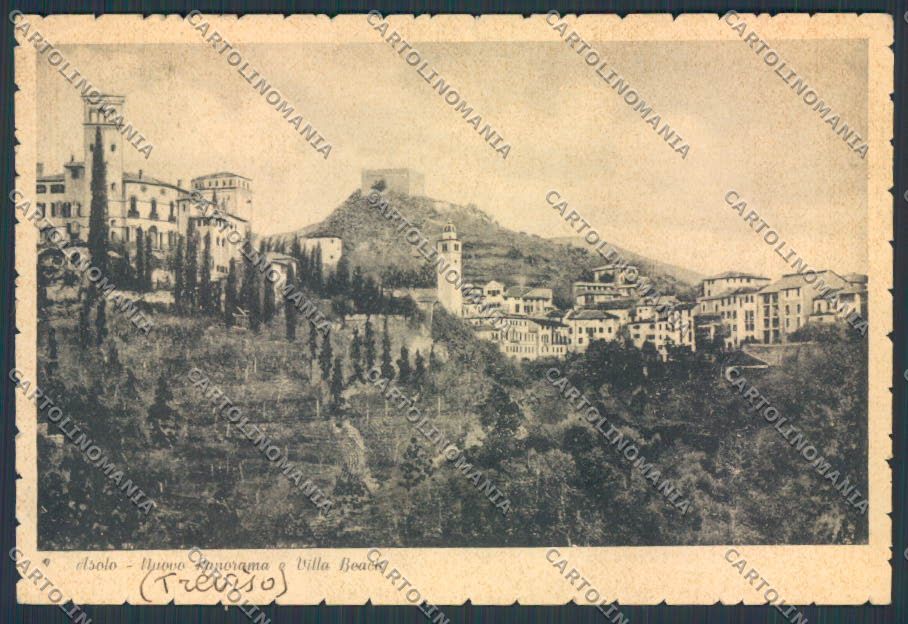 Treviso Asolo Beak PIEGHINA FG cartolina BB9619 – fronte