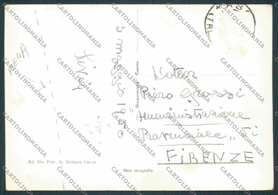 Treviso Asolo San Gottardo PIEGHE foto FG cartolina BB9622 – retro