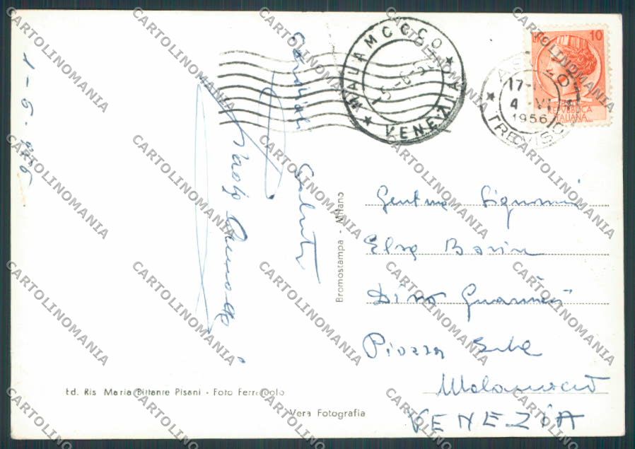 Treviso Asolo foto FG cartolina BB9624 – retro
