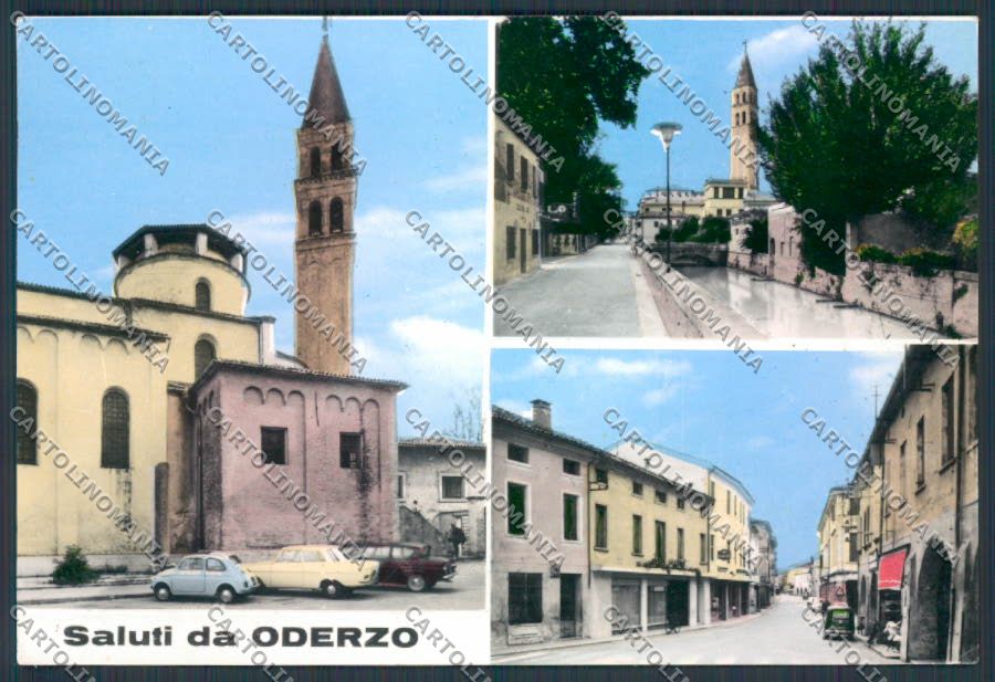 Treviso Oderzo Vedutine foto FG cartolina BB9716 – fronte