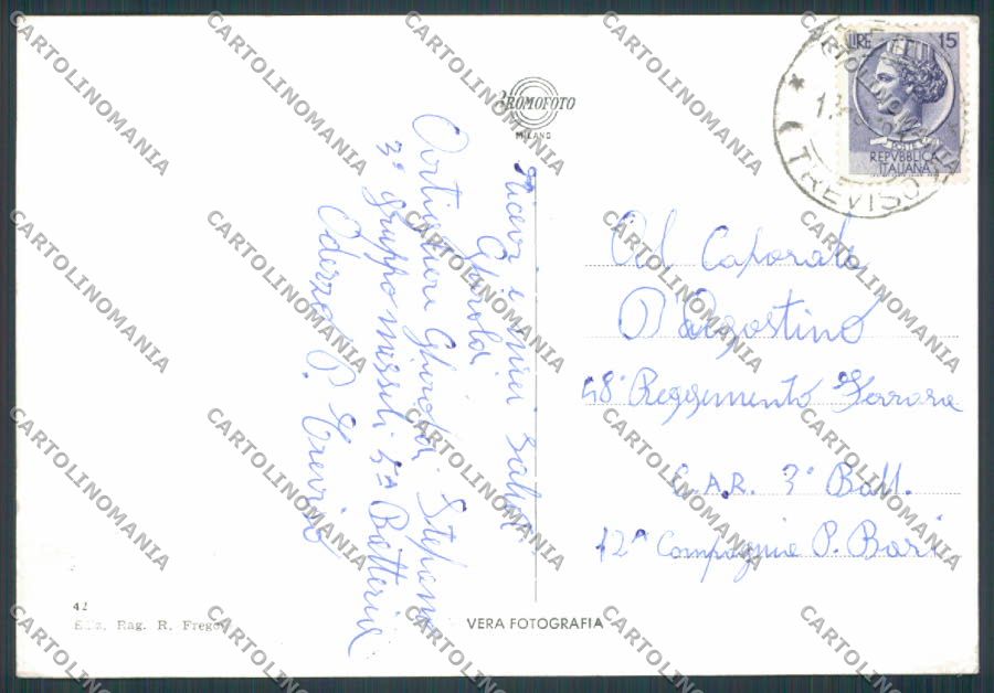 Treviso Oderzo Vedutine foto FG cartolina BB9716 – retro