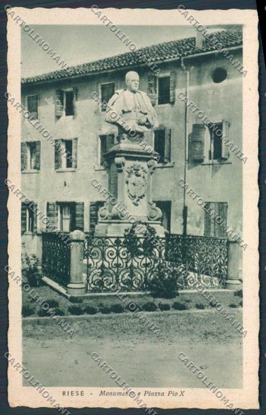 Treviso Riese Pio X cartolina BB9721 – fronte