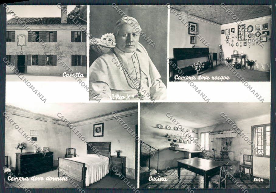 Treviso Riese Pio X PIEGA foto FG cartolina BB9723 – fronte