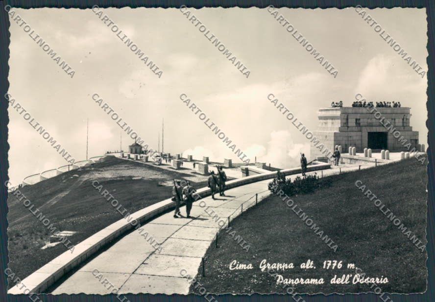 Treviso Cima Grappa Ossario foto FG cartolina BB9746 – fronte
