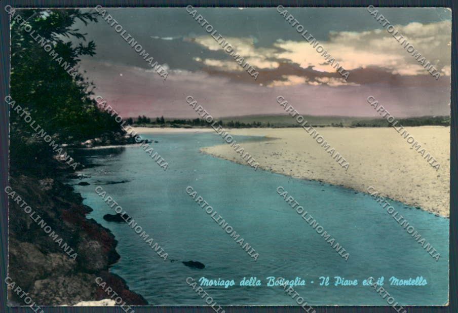 Treviso Moriago della Battaglia Piave foto FG cartolina BB9749 – fronte
