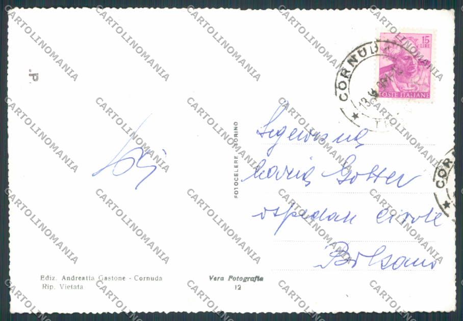 Treviso Cornuda Panorama foto FG cartolina BB9750 – retro