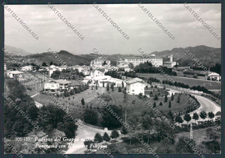 Treviso Paderno del Grappa Istituto Filippin foto FG cartolina BB9754 – fronte