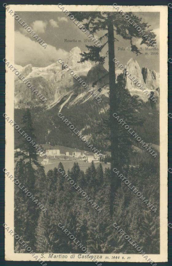 Trento San Martino di Castrozza Panorama cartolina BB9780 – fronte