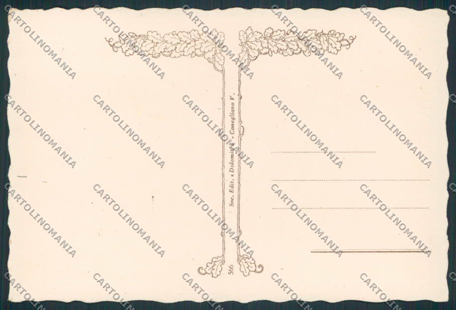Trento San Martino di Castrozza Gruppo delle Pale FG cartolina BB9784 – retro
