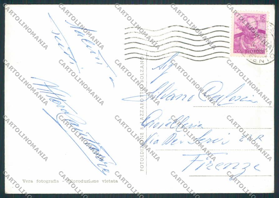 Trento Cavalese Vedutine foto FG cartolina BB9815 – retro