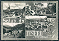 Trento Tesero Saluti da foto FG cartolina BB9823 – fronte