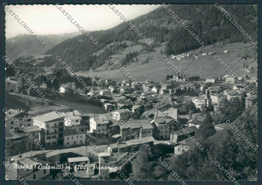 Trento Moena Seggiovia foto FG cartolina BB9844 – fronte