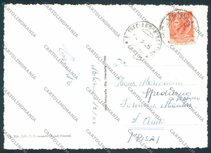 Trento Molveno Panorama foto FG cartolina BB9849 – retro