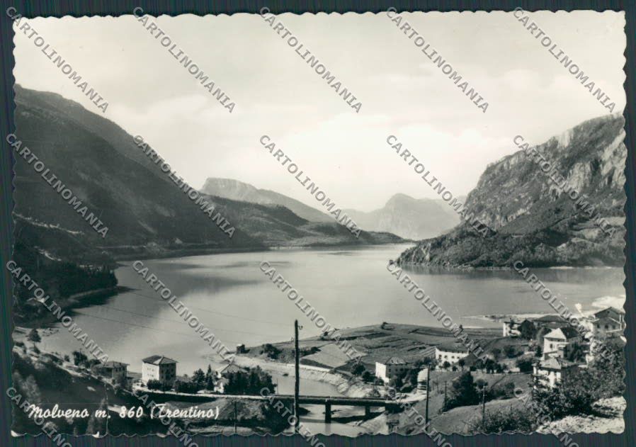 Trento Molveno Panorama foto FG cartolina BB9853 – fronte