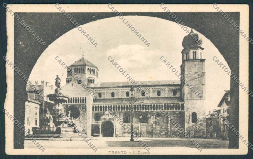 Trento Città Duomo cartolina BB9861 – fronte