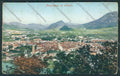 Trento Città Panorama PIEGHINE cartolina BB9864 – fronte