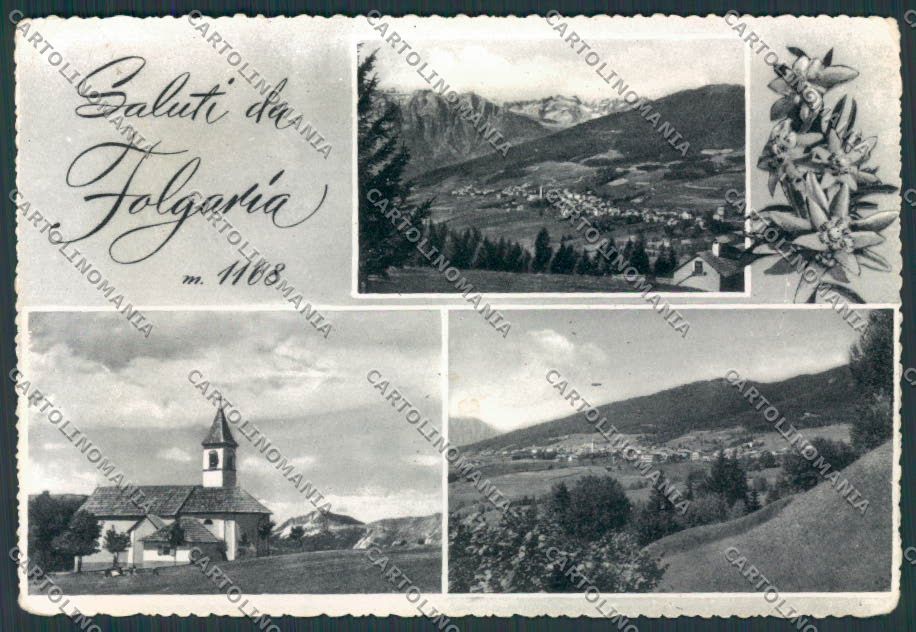 Trento Folgaria Saluti da PIEGHINE foto FG cartolina BB9874 – fronte