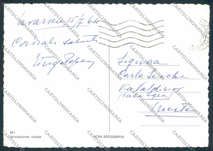 Trento Lavarone Altipiano di foto FG cartolina BB9877 – retro