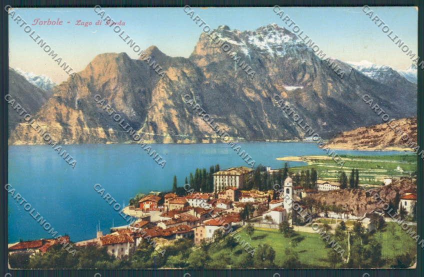 Trento Torbole Lago di Garda cartolina BB9882 – fronte