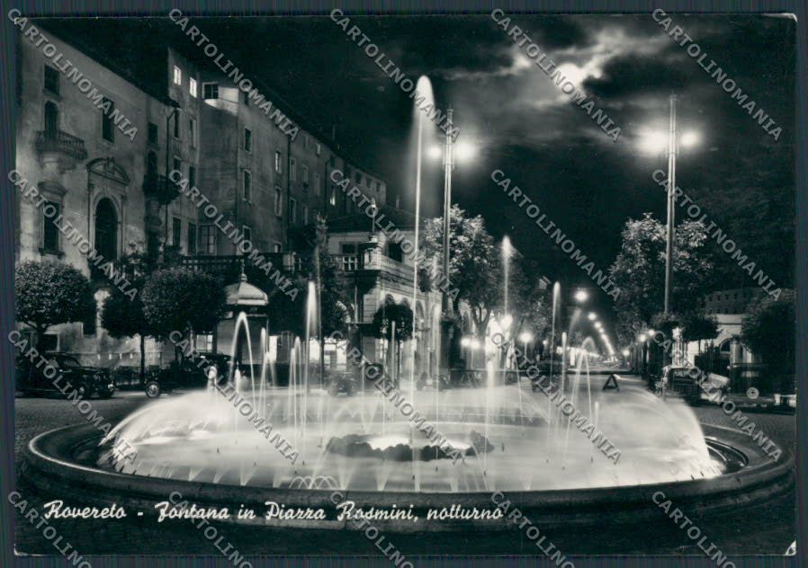 Trento Rovereto Piazza Rosmini foto FG cartolina BB9896 – fronte