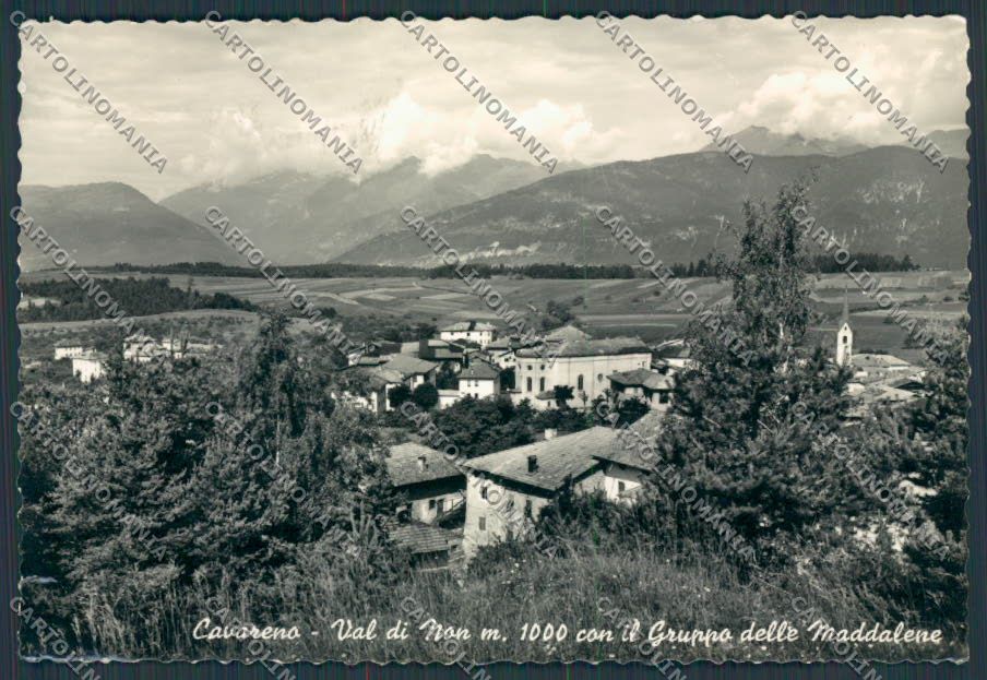 Trento Cavareno foto FG cartolina BB9938 – fronte