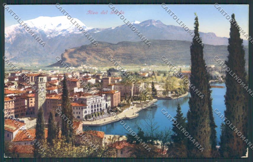 Trento Riva del Garda Panorama cartolina BB9951 – fronte