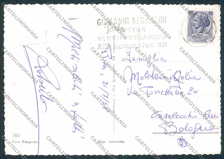 Trento Riva del Garda foto FG cartolina BB9962 – retro
