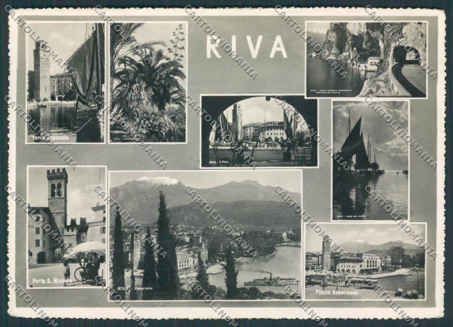 Trento Riva del Garda Vedutine foto FG cartolina BB9970 – fronte