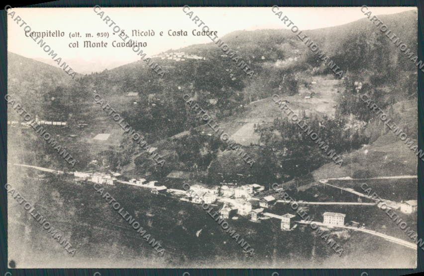 Trento Campitello San Nicolò Costa Cadore cartolina BB9974 – fronte