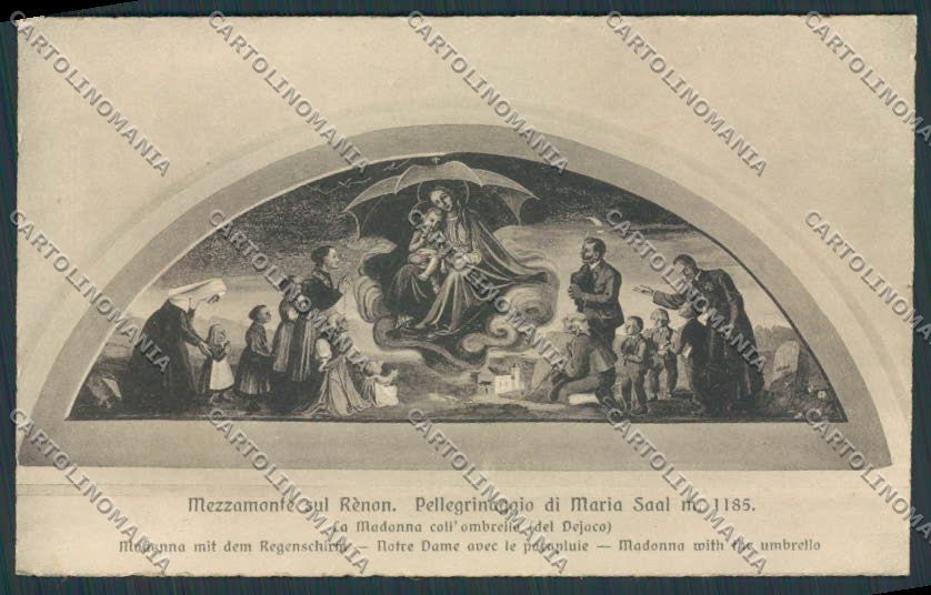 Bolzano Renon Madonna dell Ombrello cartolina BB9976 – fronte