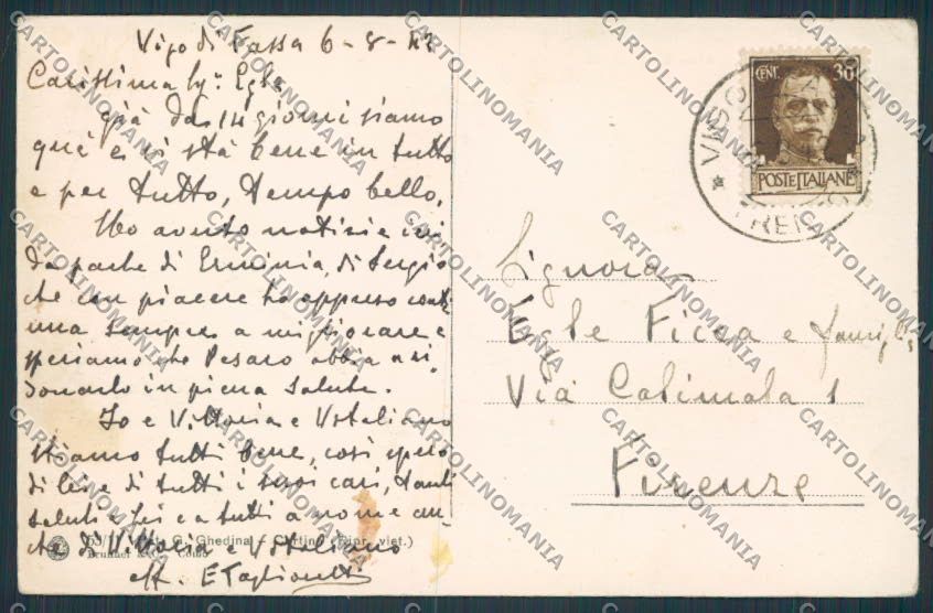 Trento Vigo di Fassa PIEGHINE cartolina BB9986 – retro