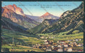 Trento Pozza Pera Panorama cartolina BB9993 – fronte