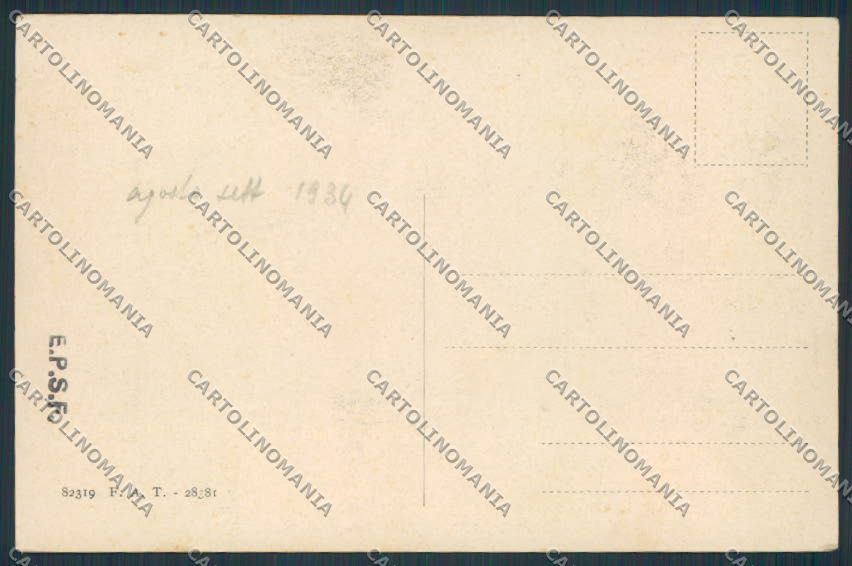Trento Campitello Panorama cartolina BB9995 – retro