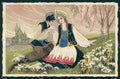 Artist Chiostri Art Deco Russian Couple 426 postcard CT0062 – fronte